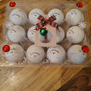 Callaway Festive White Golf Balls Set